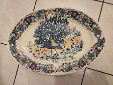 Grand plat ovale style Japon /