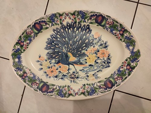 Grand plat ovale style - , japon