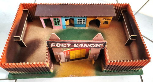 Fort kansas miniature bois - fort,