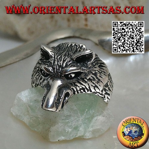 Bague argent 925 tête - bague, 925‰