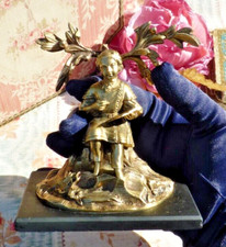 ANCIEN BRONZE/ porte montre "