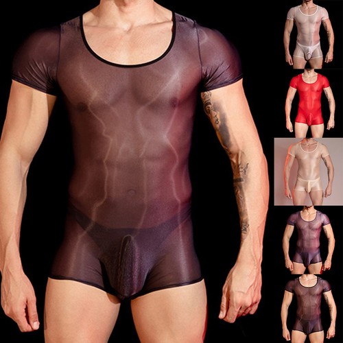 Body homme justaucorps