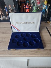 Coffret VIDE Albertville 1992 pour 9 pièces de 100 Francs 1 Pièce de 500 Francs