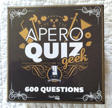 Jeu "APERO QUIZ GEEK" by Gastrogeek - Hachette Heroes - Très bon état -
