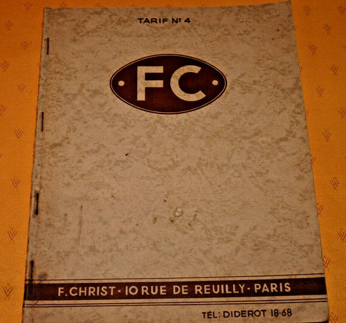 Ancien catalogue quincaillerie