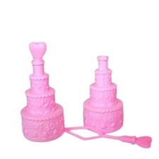 12 Flacons bulle de savon rose