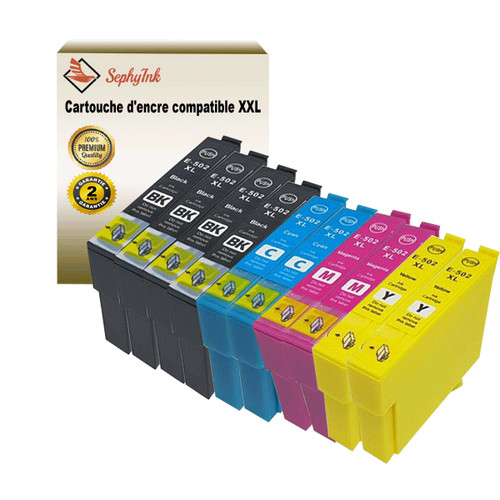 10x cartouches compatibles - cartouches,