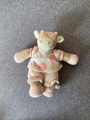 Doudou peluche noukies vache - noukies,