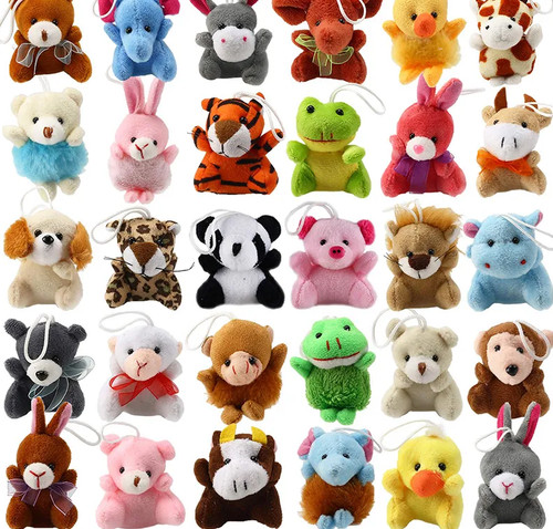 Lot petite peluche avec