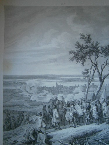 Gravure guerre de louis - gravure,