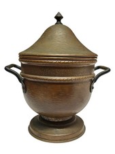 Pot couvert ancien en cuivre