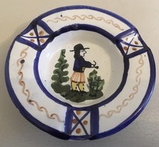 Cendrier en Faïence HB