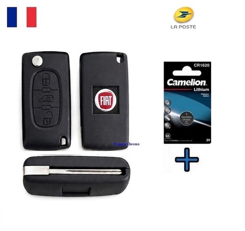 Coque cle telecommande fiat - coque,