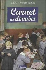 Carnet de Devoirs.Albine NOVARINO-POTHIER.De Boree cartonné LJ1
