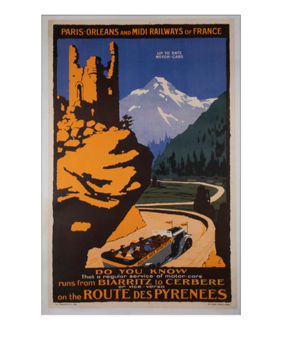 Affiche ancienne originale - ancienne,