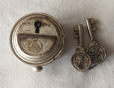 Ancien cadenas anti vol de vélo vintage BURG N° 20