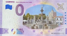 BILLET 0 EURO CAMINHA PORTUGAL   COULEUR 2021 NUMERO DIVERS