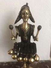 Bronze Doré Joueur De BALAFON