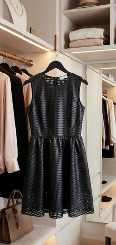 Robe patineuse ajourée - , sandro