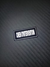 Bande velcro mâle  POUR CHIEN D'INTERVENTION Gris Fluorescent AGENT CYNOPHILE