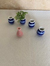 vases miniature 3 cm /2cm (5
