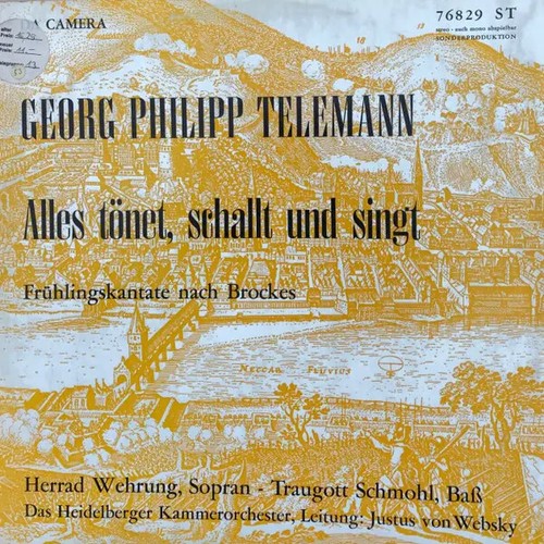 Telemann alles tönet - lp,