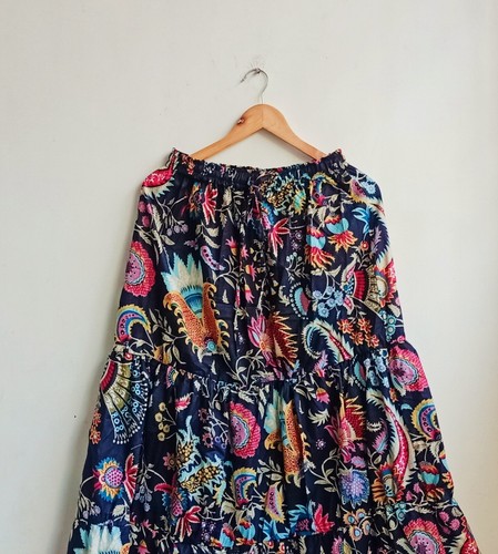 Indien noir floral - indien,