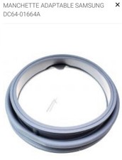 Soufflet Joint D'Étanchéité Hublot Lave Linge Samsung DC64-01664A