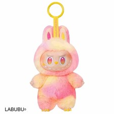 NEWS BB ANGELL PORTE CLES Peluche Labubu GENERATION V3  MODEL 16 CM jaune rose