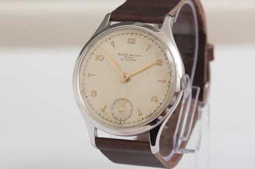 Record vintage jumbo watch - record,