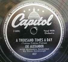 JOE ALEXANDER WITH ORCHESTRA -