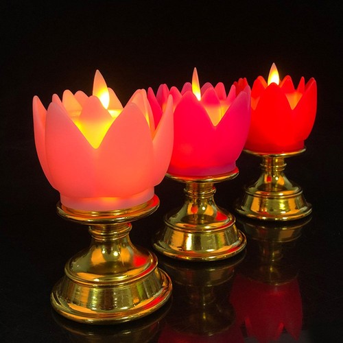 Lampe lotus vibrante - lotus, base