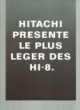 CATALOGUE PUBLICITAIRE HITACHI