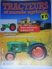 FASCICULE   15 TRACTEURS ET