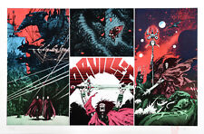 Druillet • Estampe pigmentaire "Fantasy" Numérotée, signée et limitée 75ex.