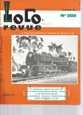 LOCO REVUE N°288 LGB / 231-6101 PLM / GRUE FIXE FLECHE 10t / COUVERTS 2 ESSIEUX