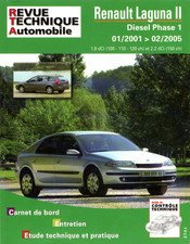Revue Technique Automobile - RENAULT Laguna II - Diesel - de 01/2001 à 02/2005
