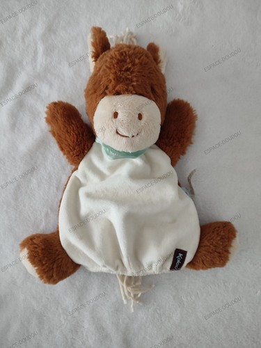 Doudou marionnette ane cheval - doudou,