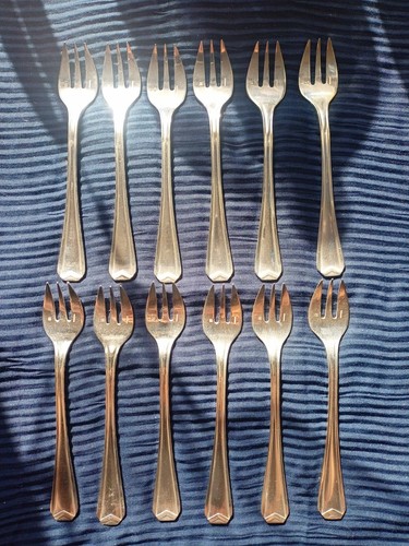 Fourchettes huitre x12 - fourchettes,