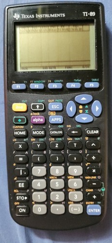 Calculatrice ti89 graphique - calculatrice,