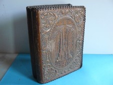 Ancienne boite a cigares cigarettes  en forme de livre