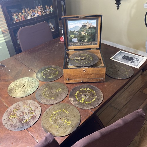Antique polyphon mechanical - antique,