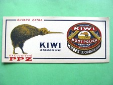 Ancien buvard cirage kiwi - ,