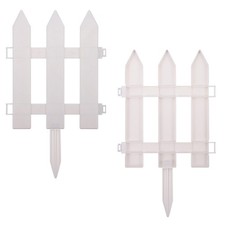  2 Sets Clôture De Parterre