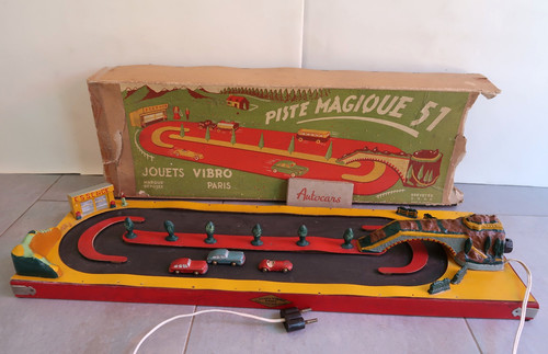 Jouet ancien piste magique - ancien,