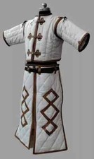 Tenue Gambeson faite main vêtement chevalier armure sca/hema/larp robe médiévale