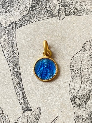 Ancien pendentif médaille - ancien,