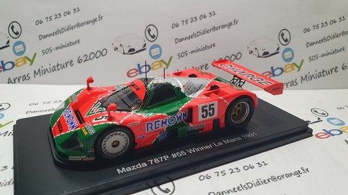 Mazda 787p 1991 43 eme - -,