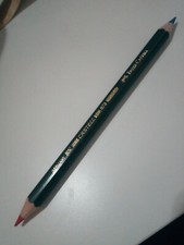 Crayon Faber-Castell 2 Couleurs 873 Qualité Et Précision Rouge Bleu Double Bout