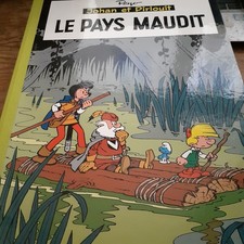 le pays maudit JOHAN et PIRLOUIT PEYO golden creek studio 2019